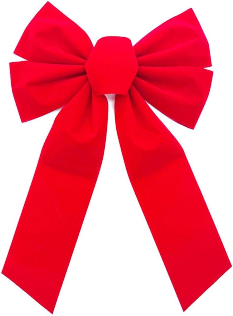 Strikken, grote bruiloftsdecoraties, kerststrikken, feestdecoratie, woondecoratie, rood (B)