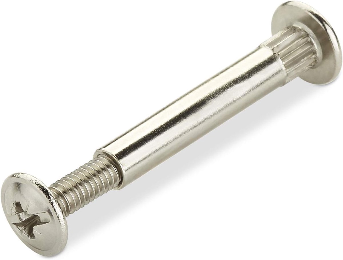 Set van 10x Verbindingsschroeven voor meubels CONNECT M4 Ø 5 mm 31