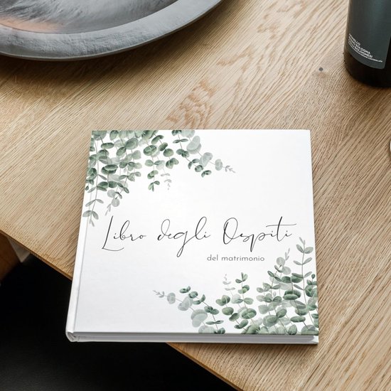 Gastenboek voor bruiloft met vragen om in te vullen (ITALIAANS, 88 dubbele pagina's) - hoogwaardig bruiloftsgastenboek voor onvergetelijke herinneringen — afbeelding 5