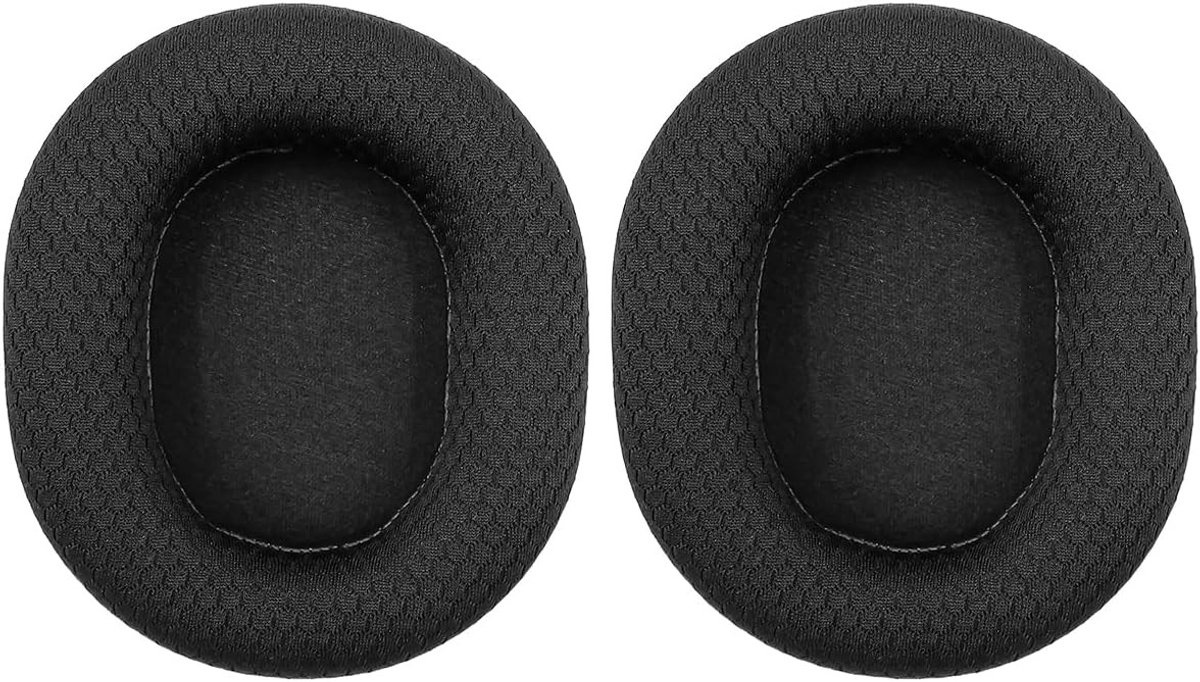 Vervangende Oorkussens voor SteelSeries Arctis Hoofdtelefoons - Zwart Mesh, Comfortabel en Duurzaam