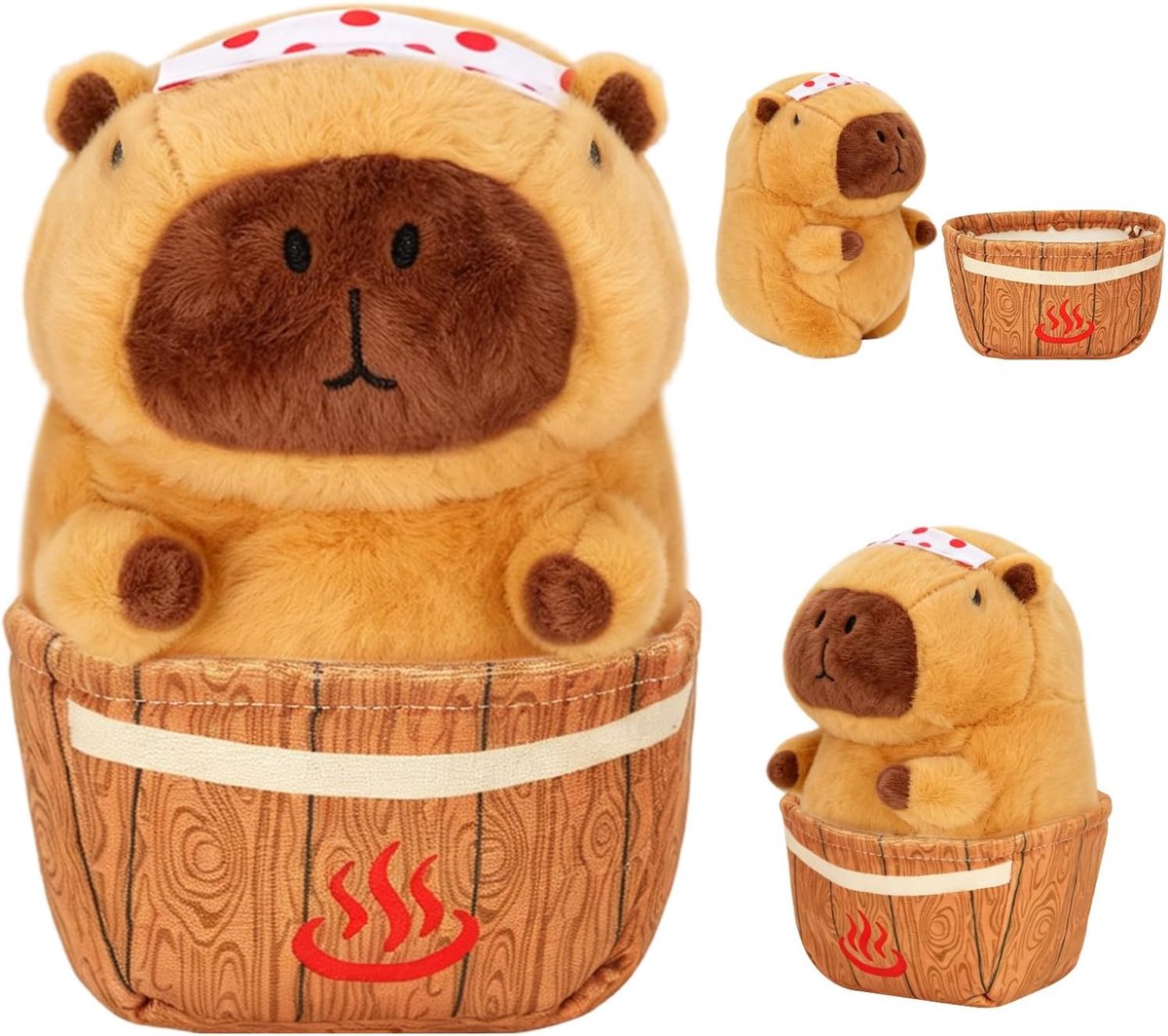 dier Capybara knuffeldier watervarken 2-in-1 Capybara cadeau