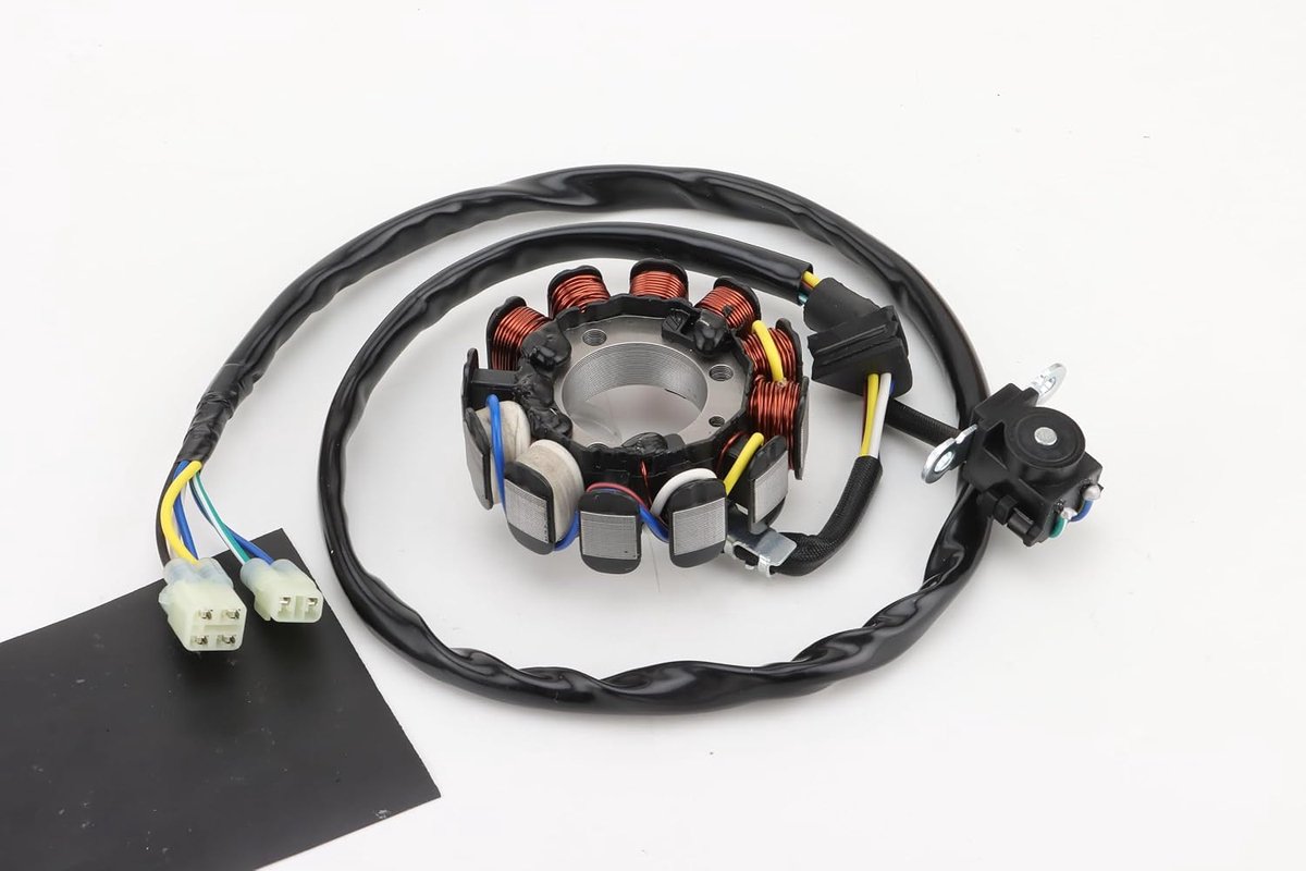 Dailygoods- Stator Vervanging 12 Spoelen - Magneto - Compatibel met CRF450/CRF450X - OEM 31120-MEY-672 - Hoogwaardige Kwaliteit - Directe Levering - M