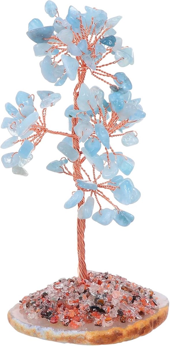 Geldboom Feng Shui Wensboom Met Basis Healing Edelsteen Boom Decor Brengt Welvaart Geluk Voor Thuis of Kantoor