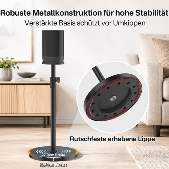 Luidsprekerstandaard voor Sonos Move en Sonos Move 2 standaard, 1 stuk — afbeelding 4