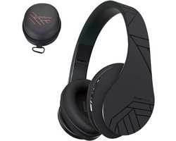 Draadloze Over-Ear Bluetooth Koptelefoon met Microfoon en FM Radio - Opvouwbaar en Comfortabel voor Smartphone, Tablet en Laptop