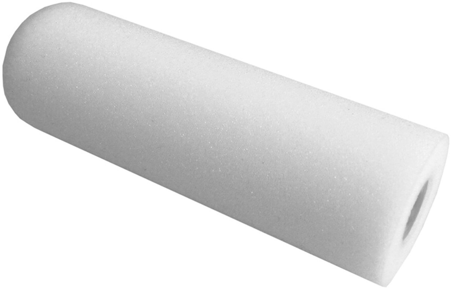 Friess Lakroller Schuim 1-Zijde Rond 10 cm - Dichtheid ca. 55 kg/m² - Afgerond Aan Beugelzijde - Geschikt Voor Hoogwaardige Eindcoatings - Rond Aan Voorzijde - 2 Jaar Garantie