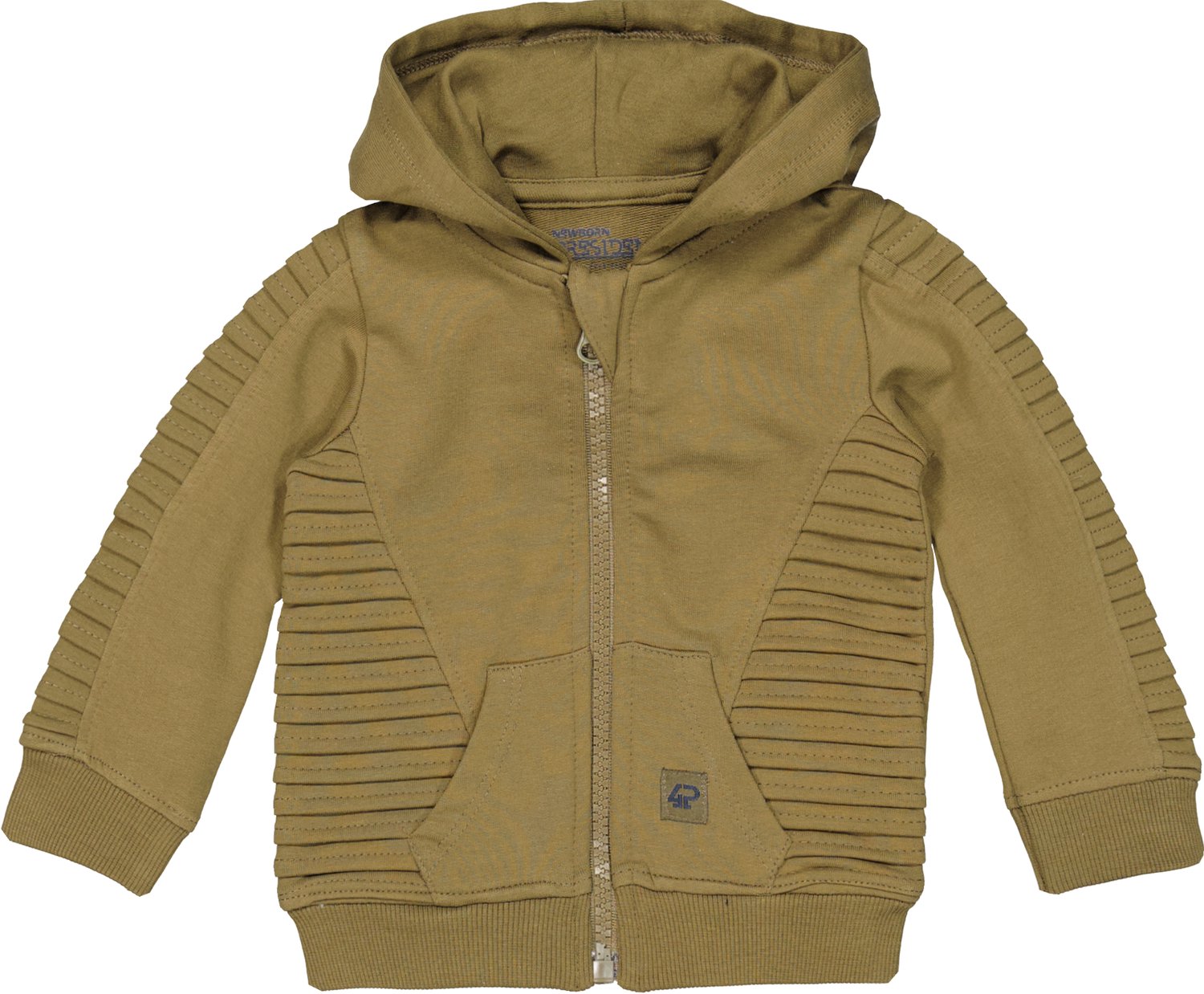 4President Jongens Vest met capuchon Joep - Beech