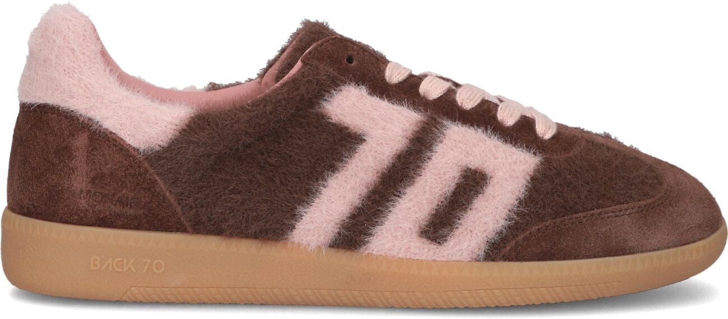 BACK70 Mohair Sneakers - Suède - Dames - Bruin - Maat 43
