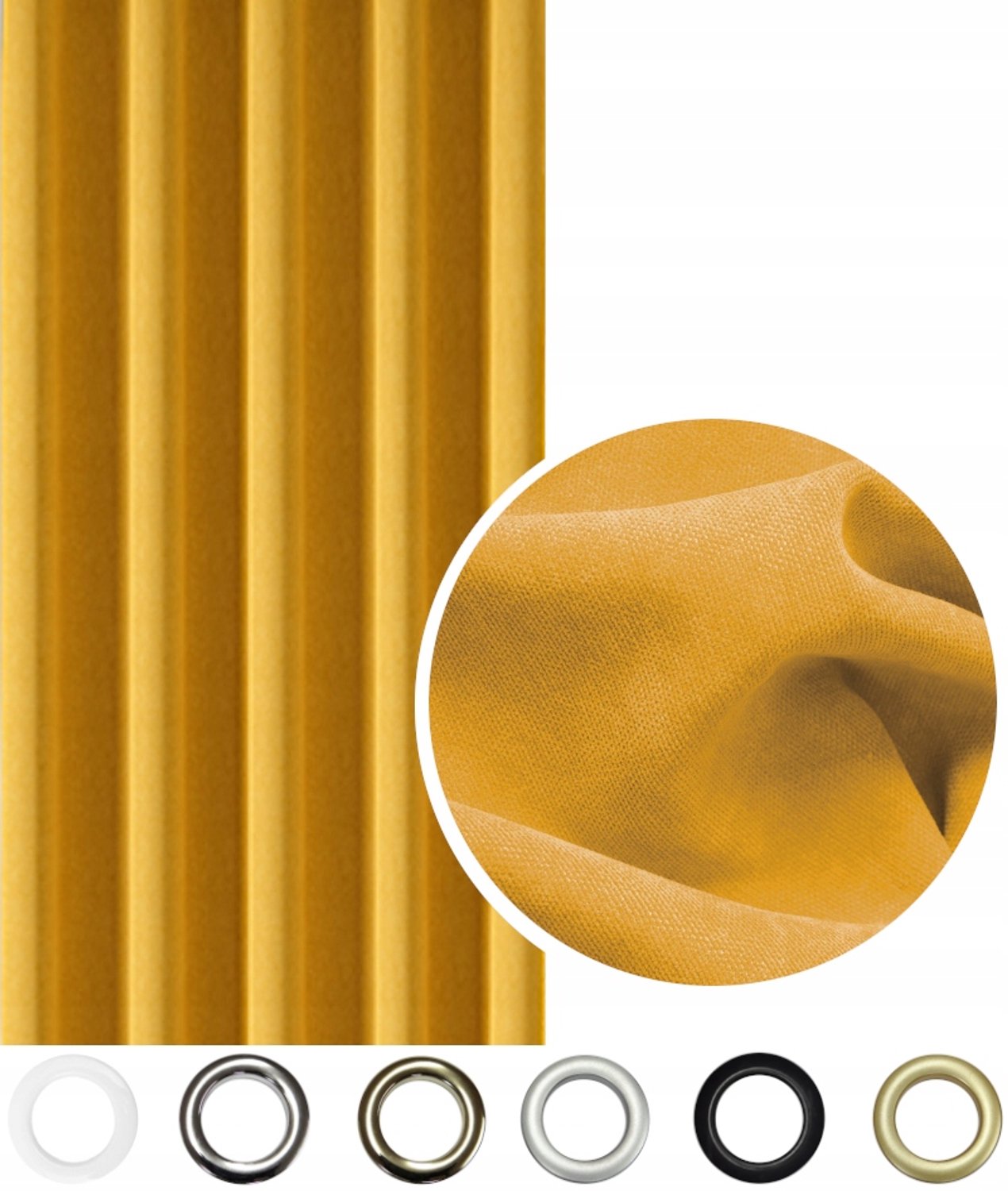 PRESTIQUA Verduisterende Gordijn 160x265 cm - Zacht Velours, Muskaatkleurig