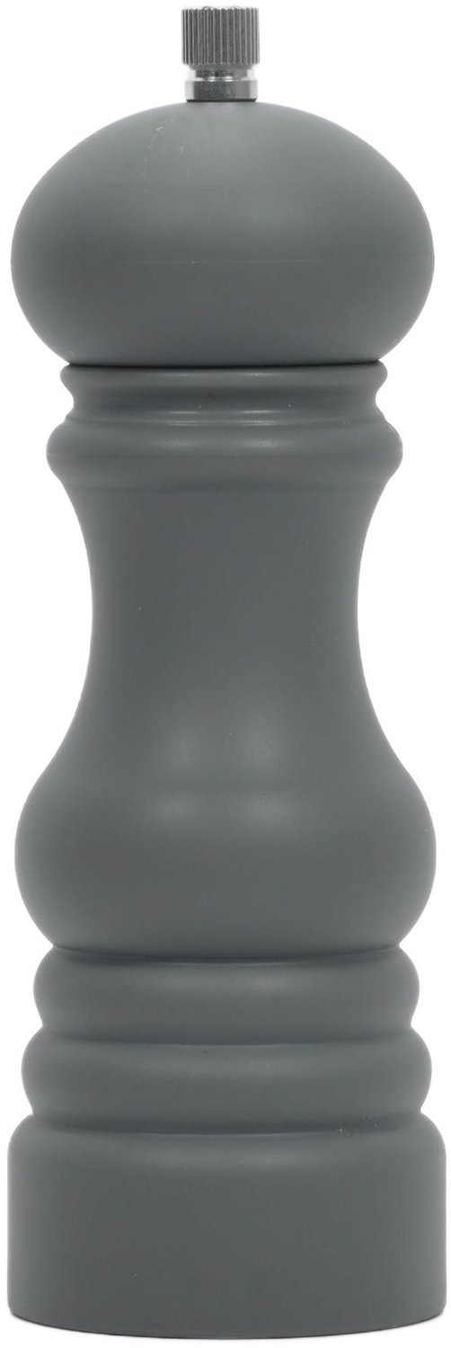 EH Excellent Houseware - Pepermill van kunststof, Ø 6 x 17,5 cm - antraciet