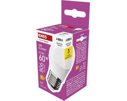Miniatuur globevormige ledlamp - Compacte E27-lamp - Verlichting voor in huis - Uitstekende kleurweergave - 806 lumen - Neutraal wit