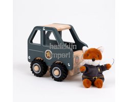 Egmont Toys politieauto speelgoed met miniatuur figuur - grote speelauto.