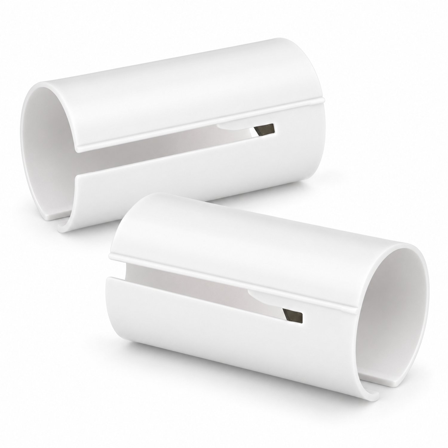 Cadeaupapiersnijder – Set van 2 – Wit – 10 × 5,5 cm