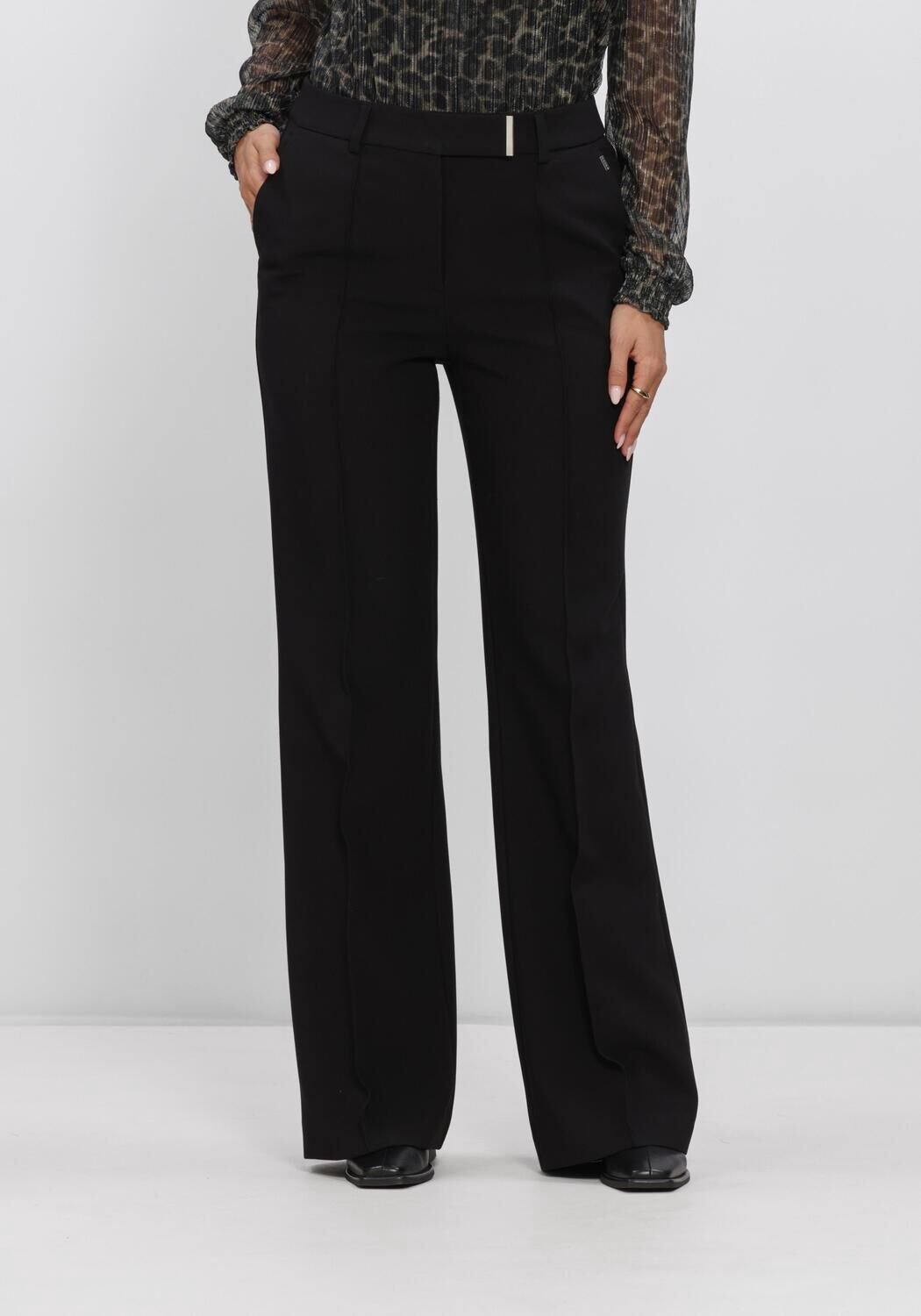 AAIKO Chantalle Rpes 345 Broeken Dames - Zwart - Maat S