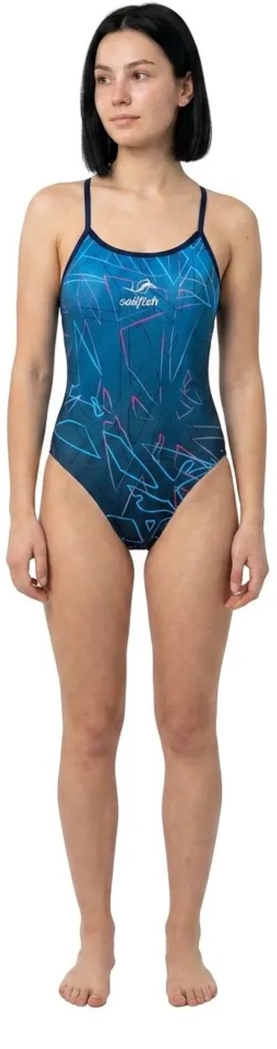 Sailfish Durability Single X Zwemkleding Blauw M Vrouw Blue Pink