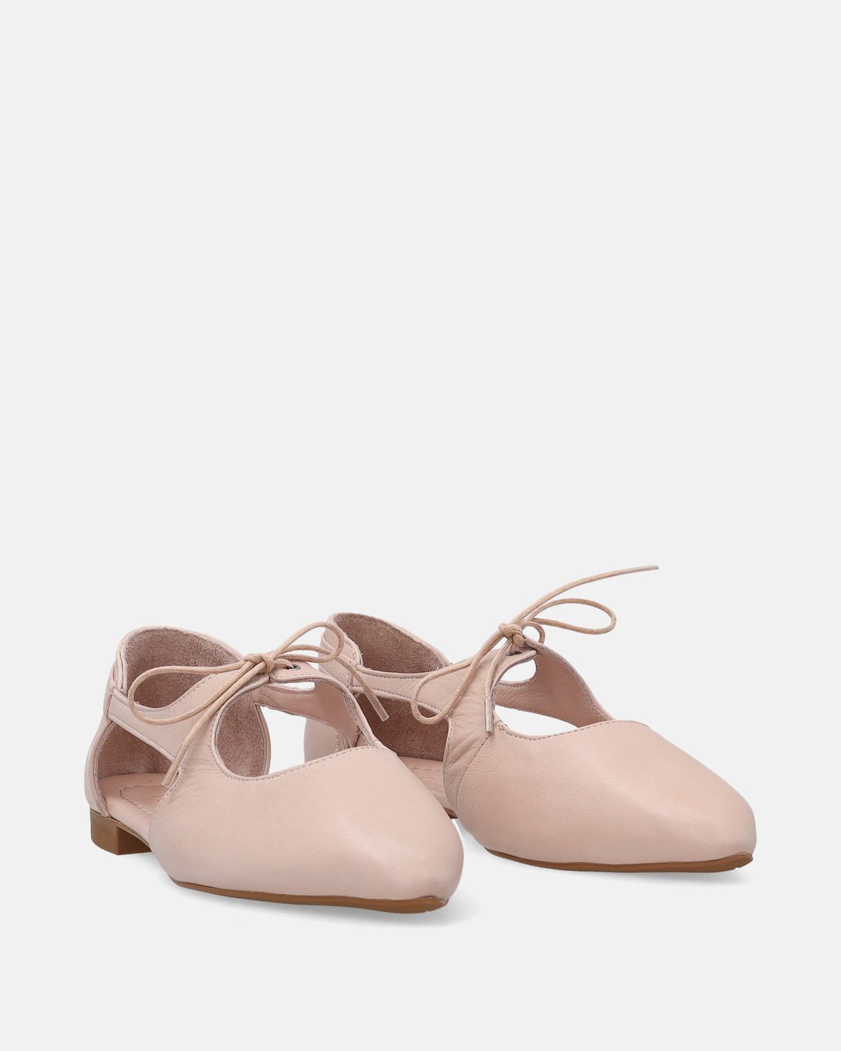 ARTIMOD Ballerina's - Lichtroze - Echt leer - Puntige neus