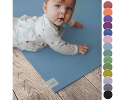 Sanosoft® Kruipmat, vervaardigd in Duitsland, Öko-Tex, antislip, 120 x 140 cm, lichtblauw