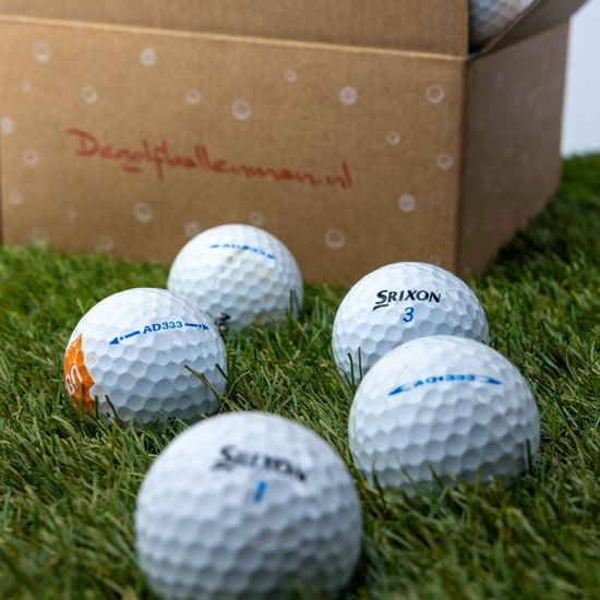Srixon AD333 - Lakeballs - 25 gebruikte golfballen - wit van Srixon — afbeelding 2