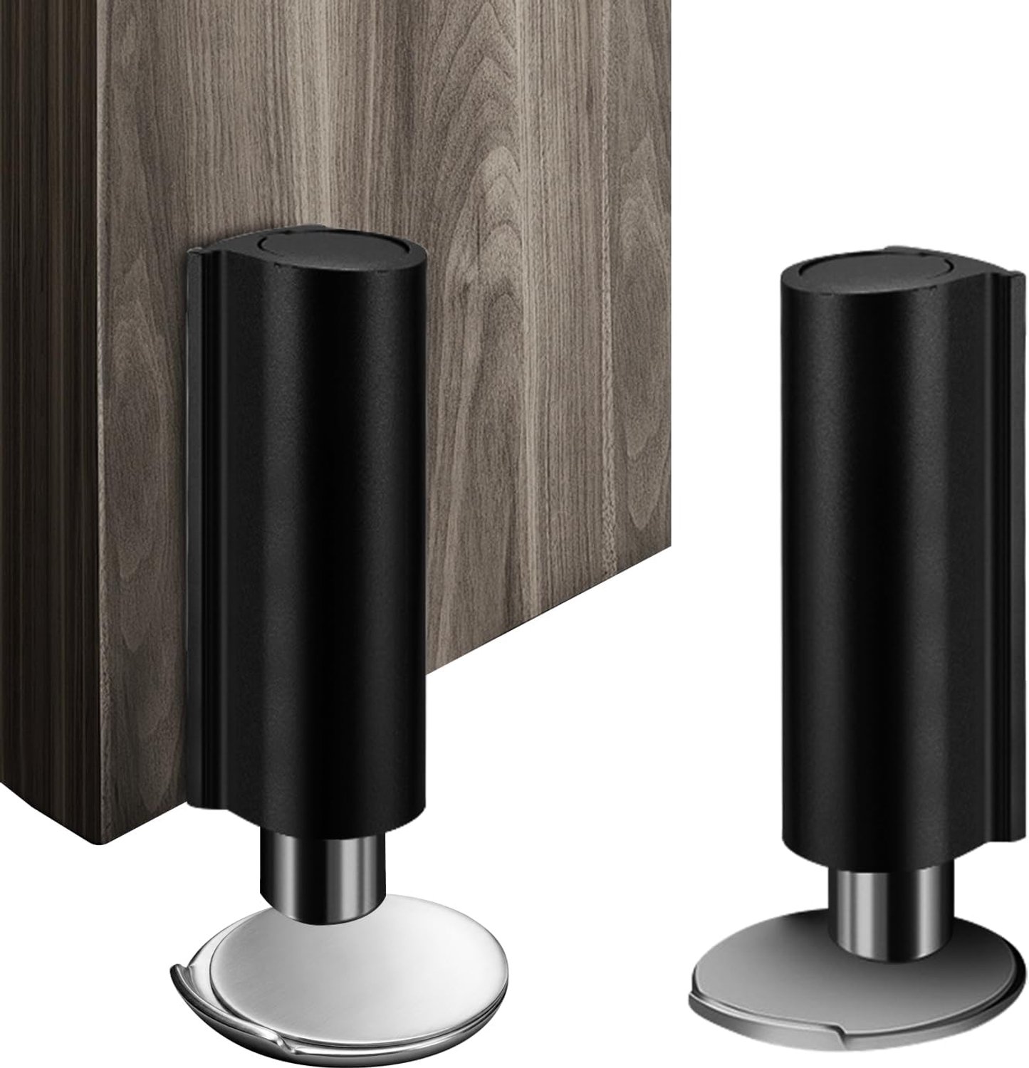 Magnetische Deuropener, 2 Stuks - Zelfklevende Deuropener met Buffer - Geen Boren - Voor Binnengebruik - m-winkel