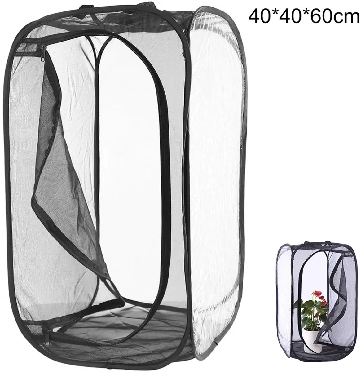 Insecten, vlinders, leefomgevingen, kooien, groot, draagbaar, insecten, monarchvlinders, vlinders, netten, netkooien, glazen containers, pop-up