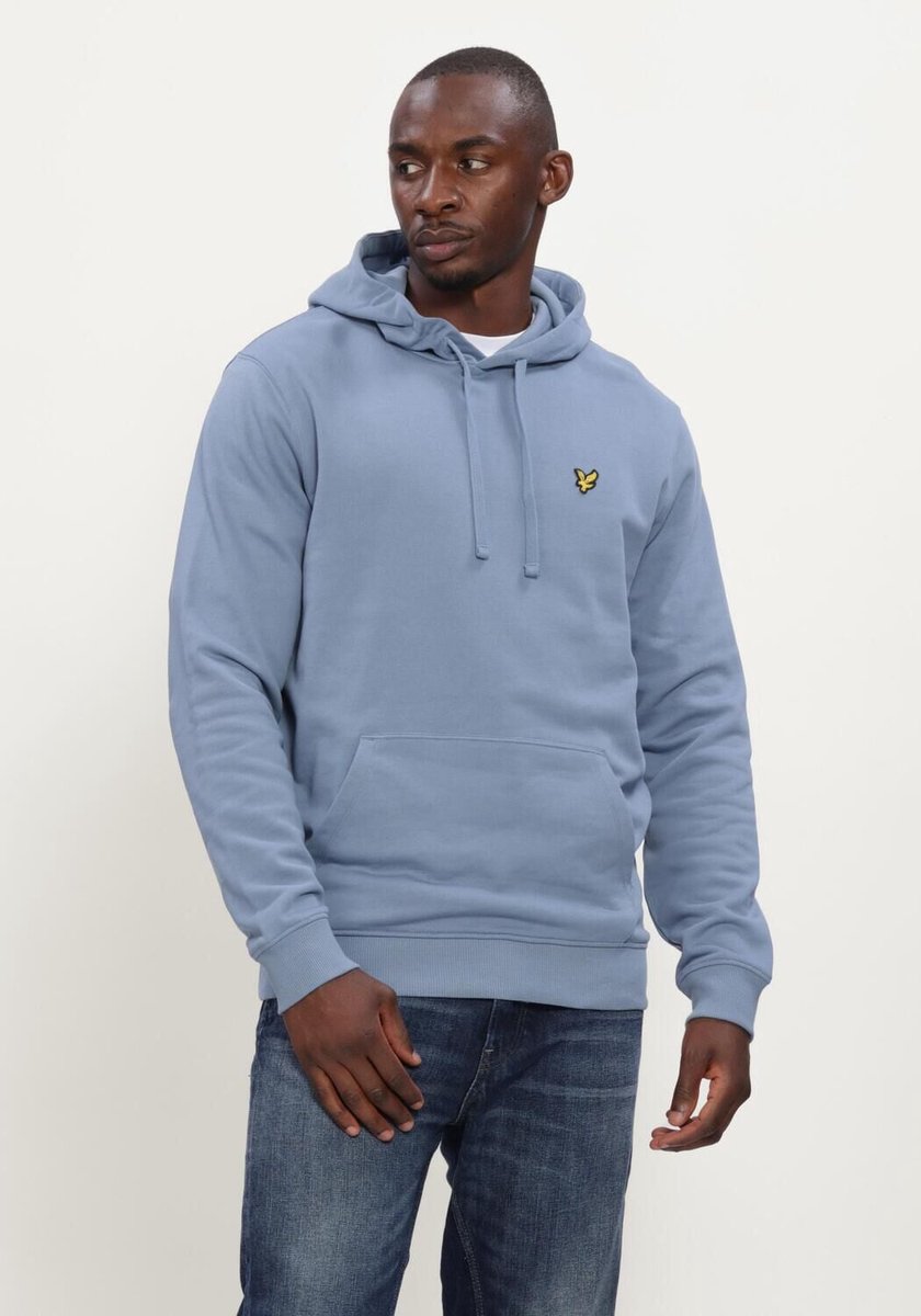 Lyle & Scott Pullover Hoodie Truien & Vesten Heren - Sweater - Hoodie - Vest- Lichtblauw - Maat M