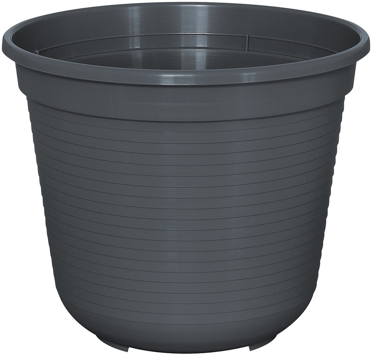 Geli Bloempot STANDARD Antraciet Ø 18 cm - Kunststof