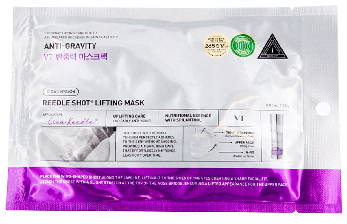 Vt Cosmetics Reedle Shot Lifting Masker 23 g
