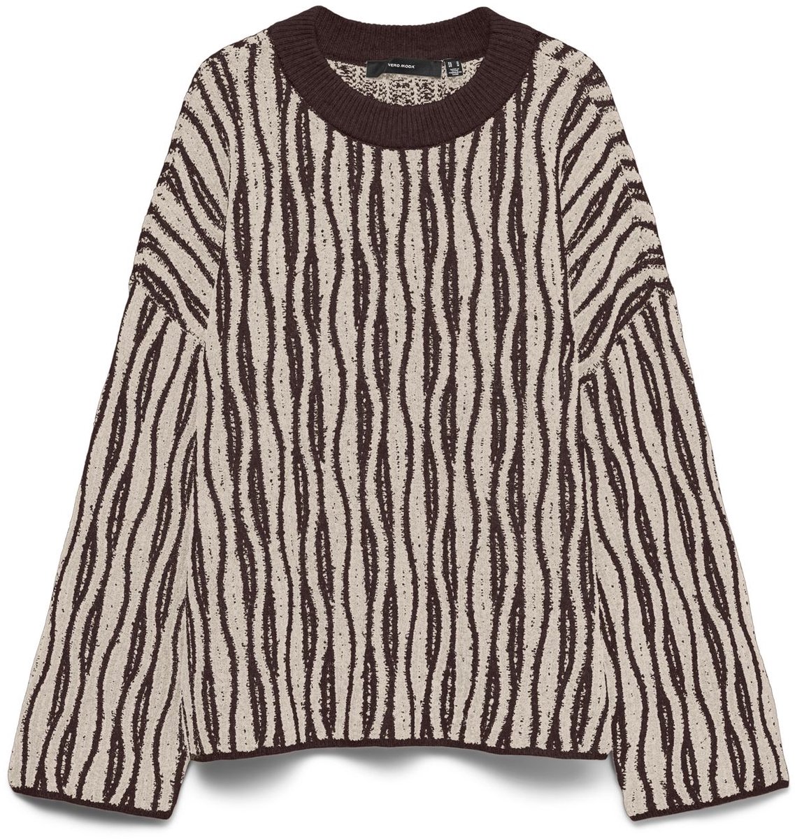 VMJOSIE LS O-NECK LONG PULLOVER BOO
