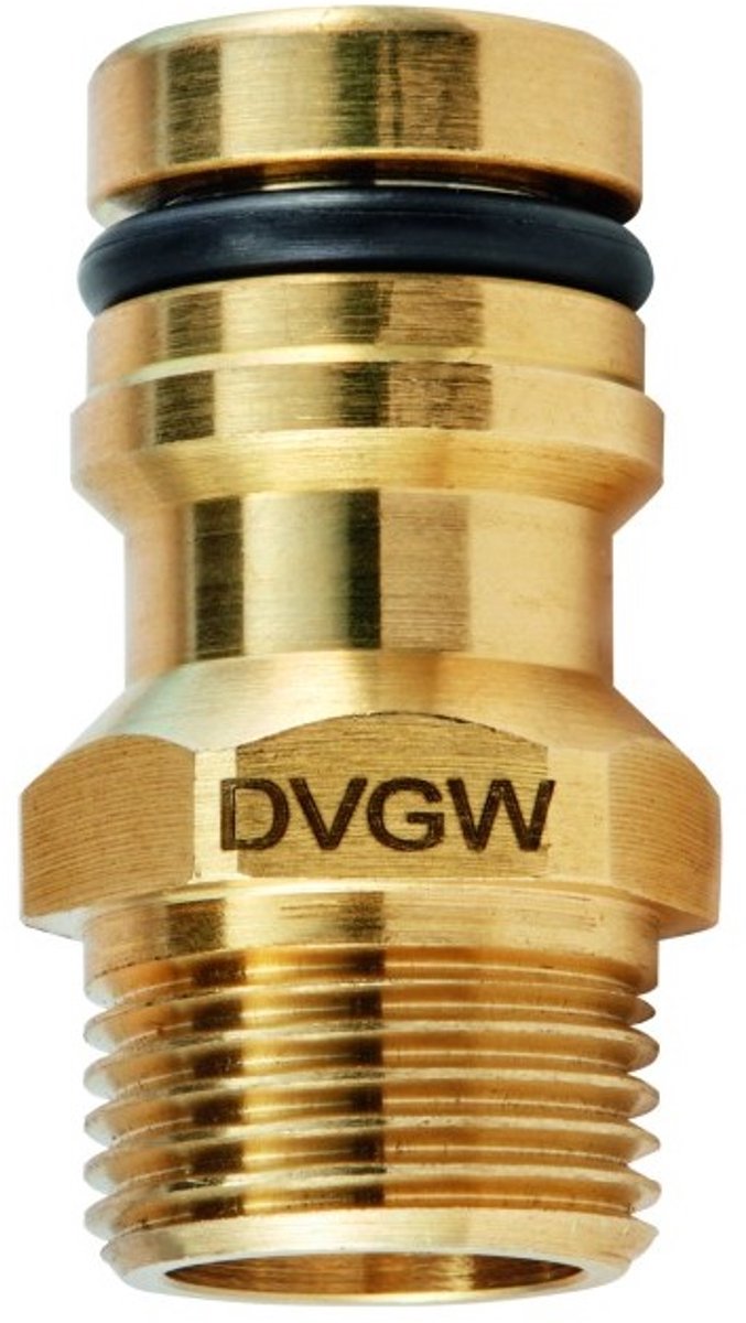 GEKA plus Koppelstuk Drinkwater Buitendraad 1/2 Inch 13 mm