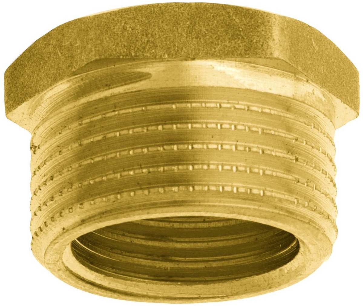 GEKA verloopstuk binnendraad 3/4 inch x buitendraad 1 inch zeskant