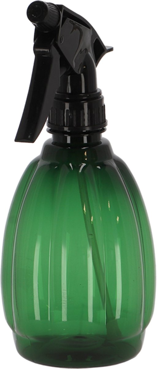 Esschert Design plantenspuit Dark Green bolvormig geribbeld