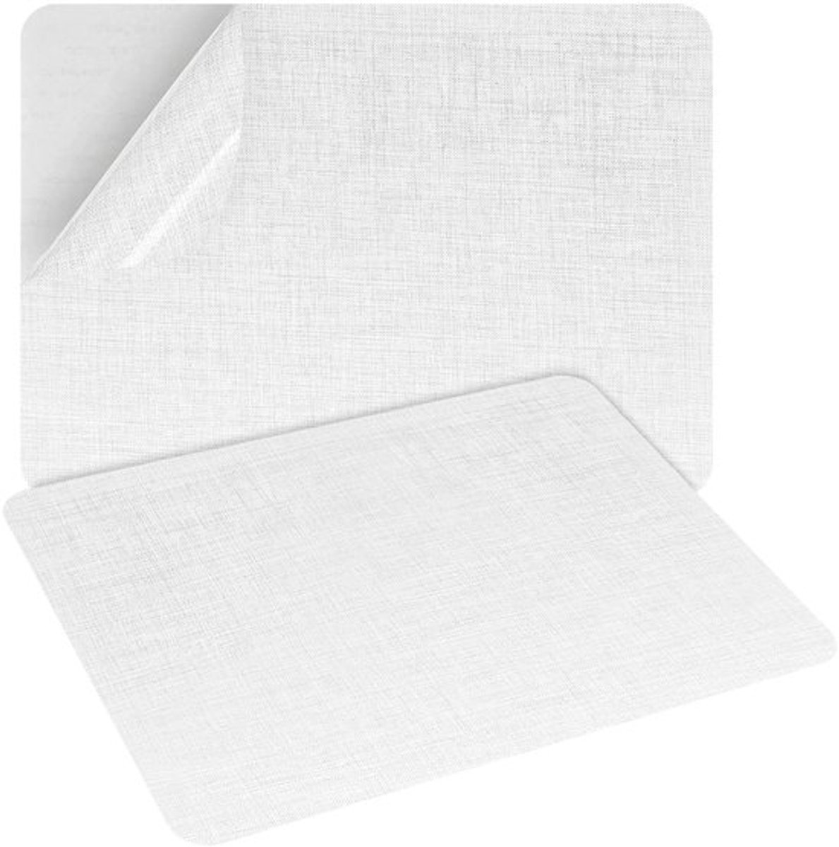Aladdien - Fabric Repair Patch - Zelfklevende Reparatiepatch - Waterdicht - Wit