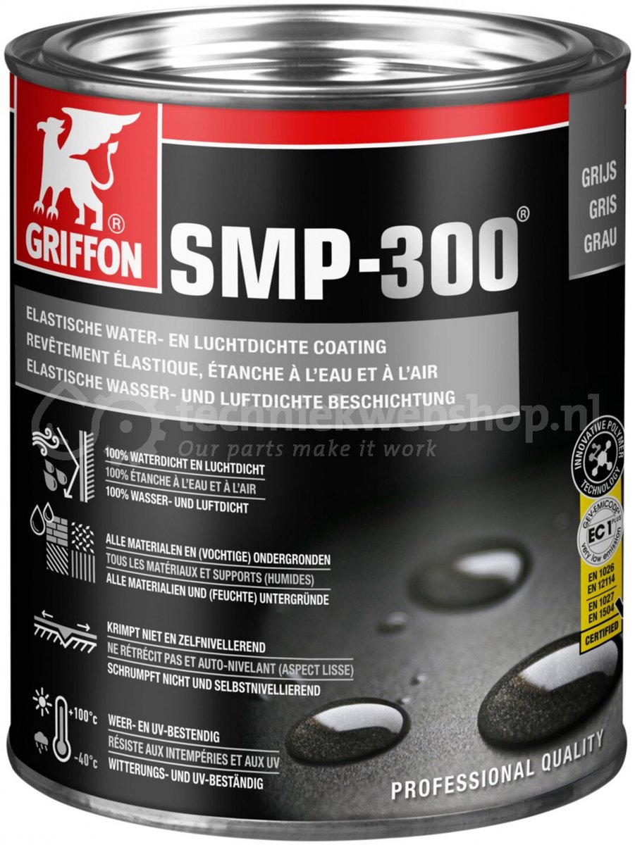 Bol.com Griffon SMP-300 tin 1 kg grijs aanbieding