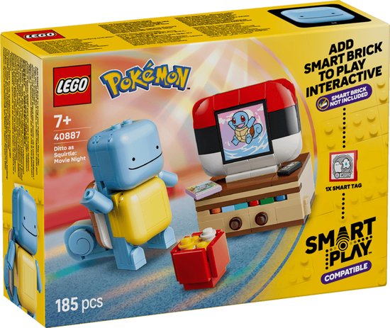 LEGO Pokémon Ditto als Squirtle: filmavond 40887