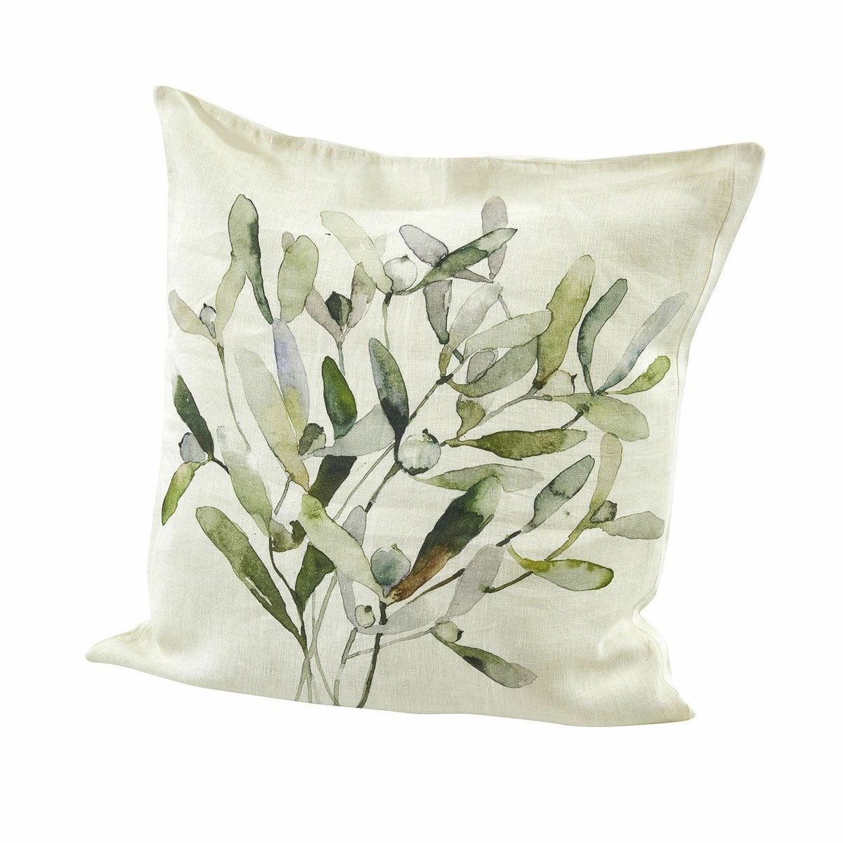 LOBERON Kussenhoes Mistletoe wit/groen