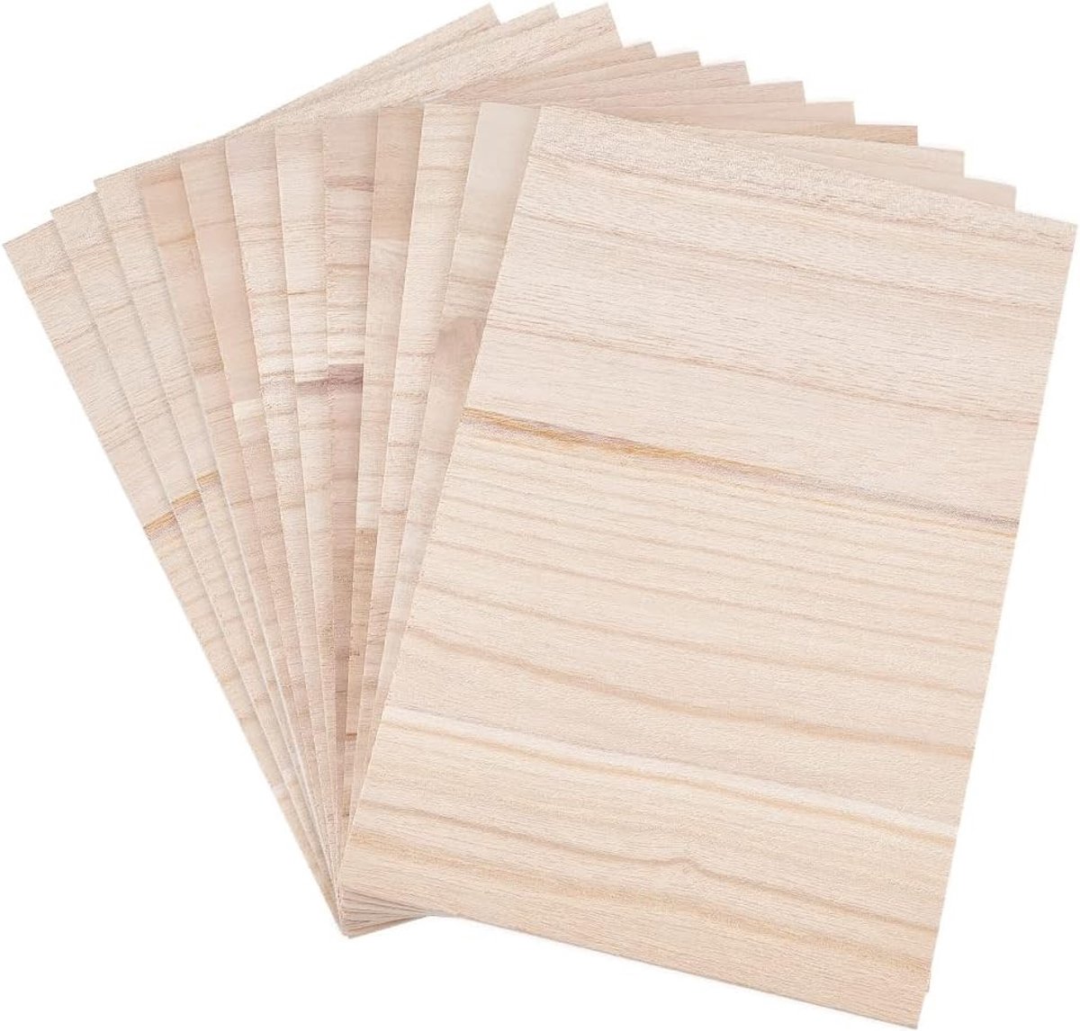 12 Stukken Houten Karate Crushplanken 29.7x20cm Taekwondo Trainingsaccessoires voor Effectieve Oefeningen en Prestaties