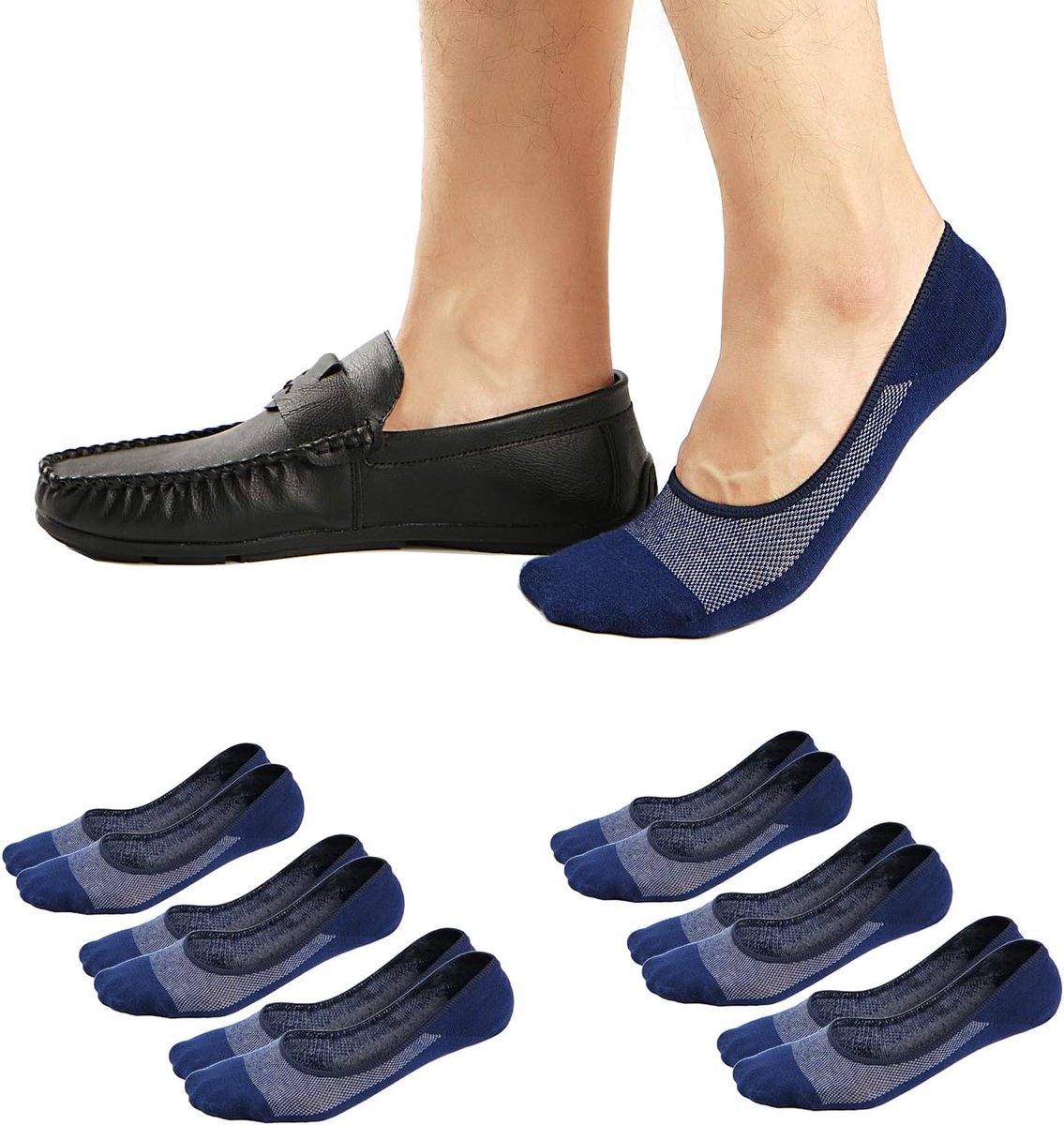 Sokken Onzichtbare Liner Loafers Sneakers Sokken Antislip