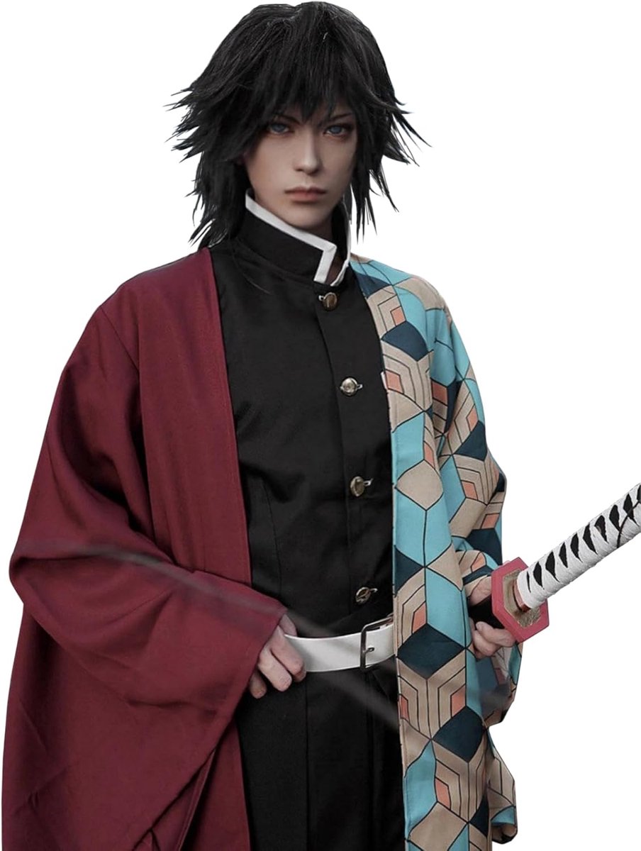 Zenitsu Cosplay kimono volledige set Anime Zenitsu cosplay kostuum volwassenen
