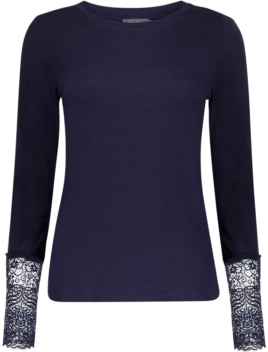Geisha - Blouse - Blauw - L (40)