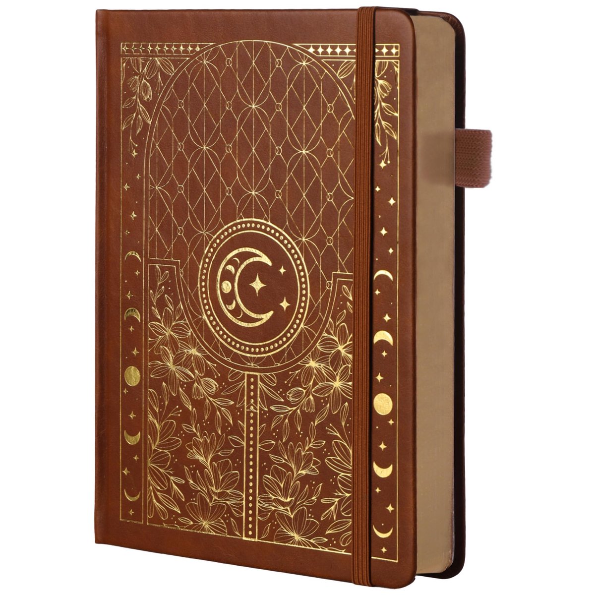 TIEFOSSI Bullet Dotted Notitieboekje, 160 g/m² Genummerd dik papier, A5 Hardcover Notitieboekje met Stippenraster voor - ShopVlot