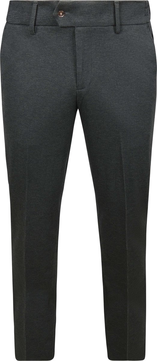 Suitable Aiden Pantalon Houndstooth Forest - Maat 50 - Heren