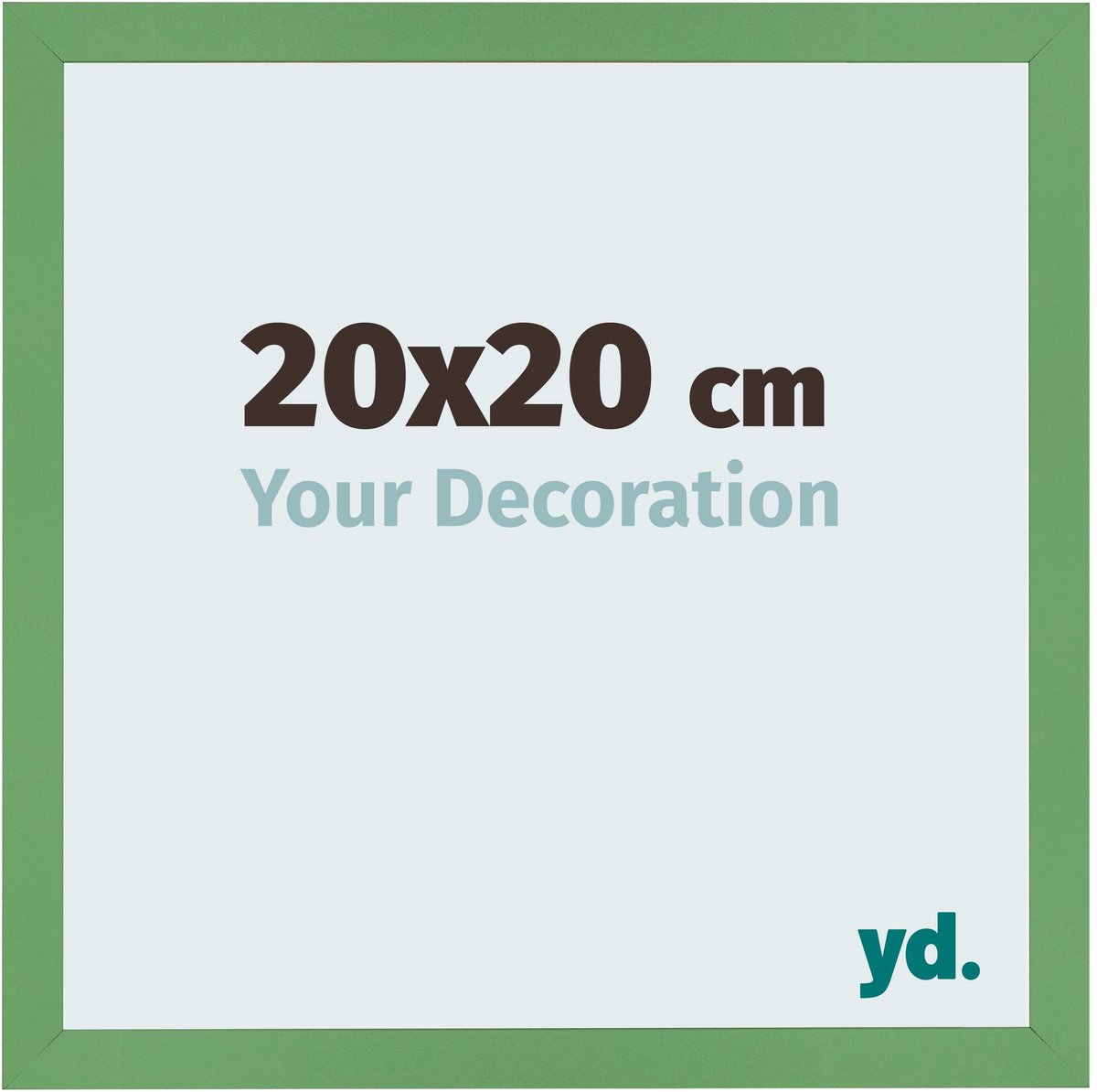 yd. Your Decoration - Fotolijst 20x20 cm - MDF - Groen - Bologna