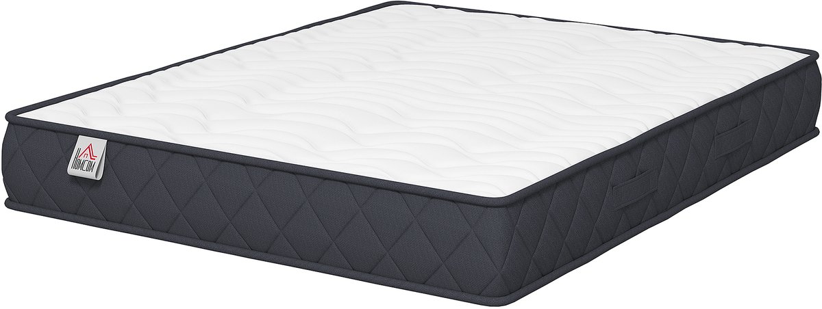 Matras 200x160 - 20cm dik - Matras van traagschuim - Gemiddeld hardheid - Oeko-Tex gecertificeerd