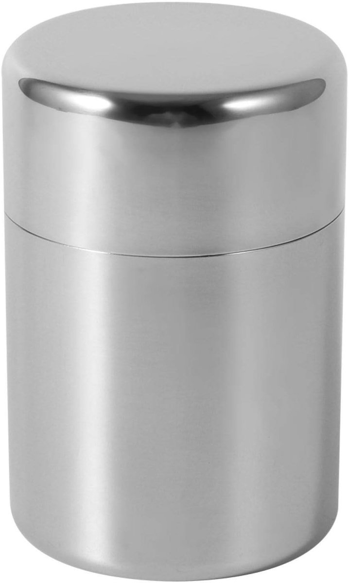 Canister Metal Kitchen Kleine Roestvrijstalen Theeblikken, Home Kitchen Canisters voor Theekoffie Suikeropslag(S) - ShopVlot