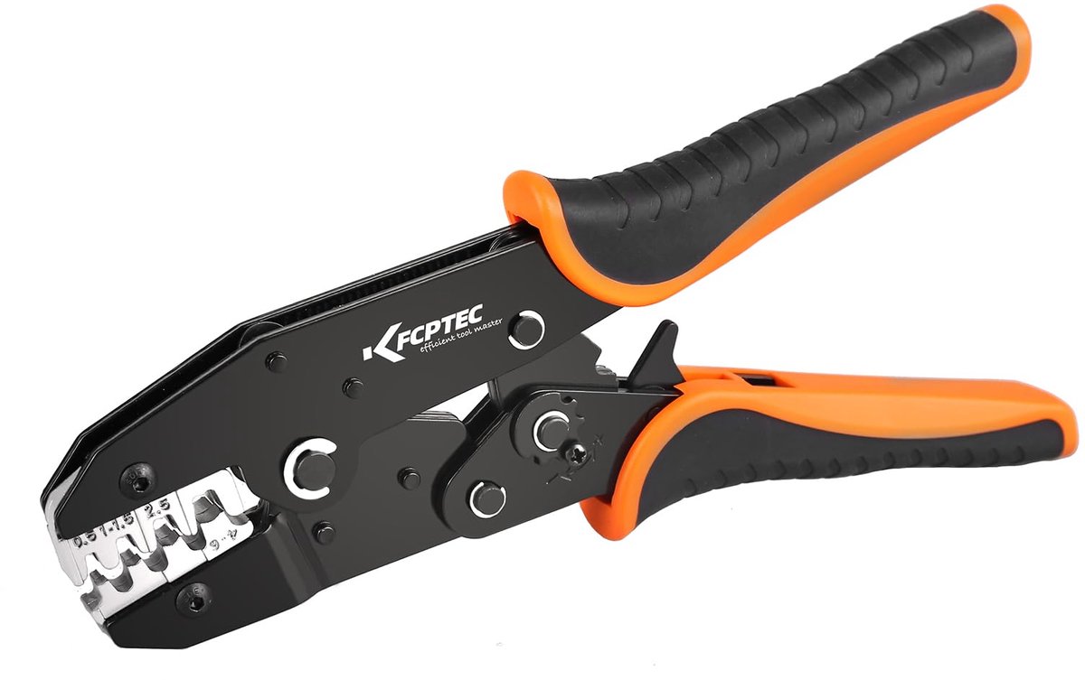 KF CPTEC Open-barrel-krimptang, 0,5–6 mm² - ShopVlot
