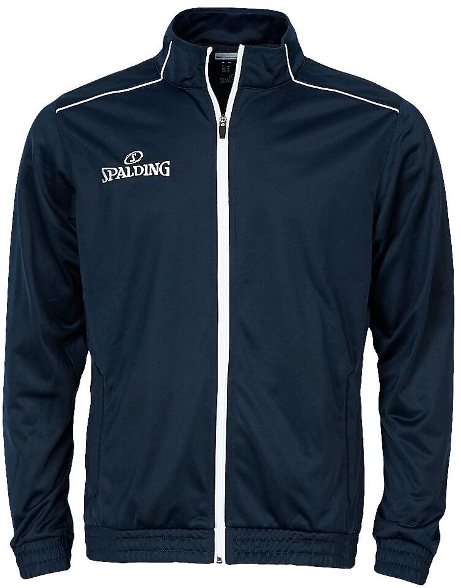 Team Warm Up Jas Marineblauw/Wit