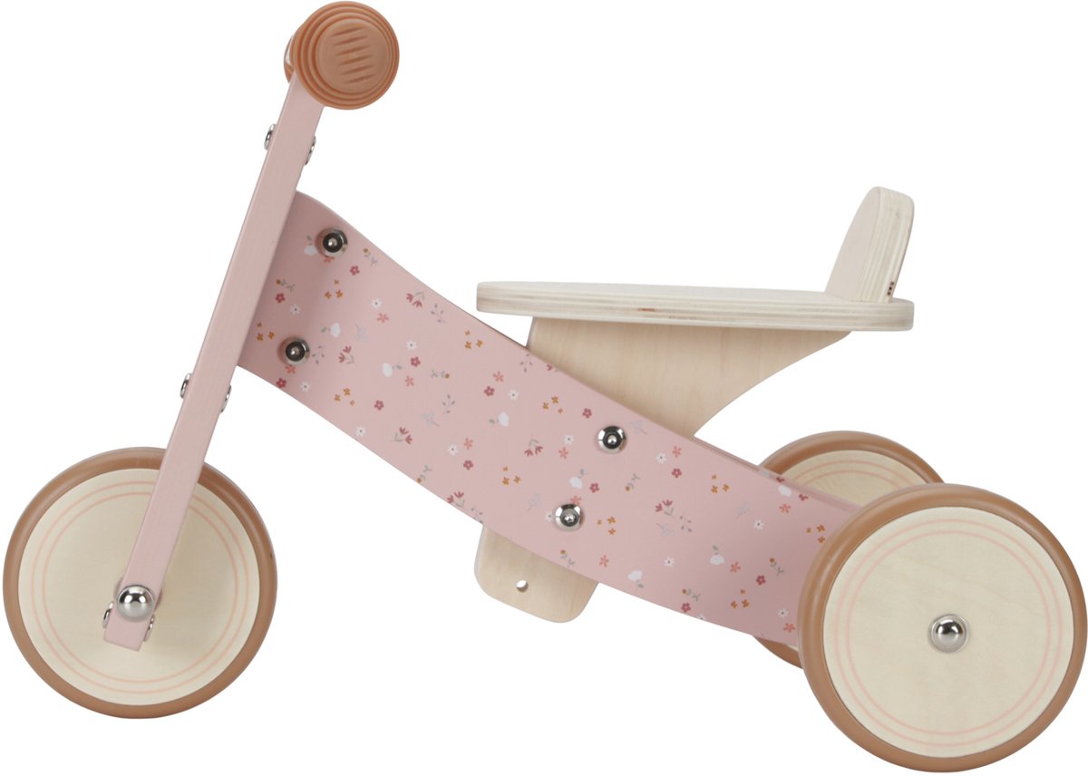 Houten Driewieler Roze