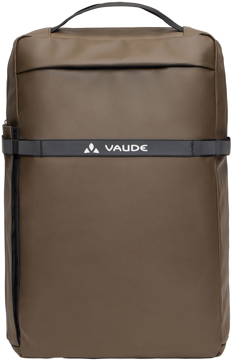 VAUDE fietstas rugzak met laptopvak Mineo Transformer Backpack 20L Deer Brown donkerbruin