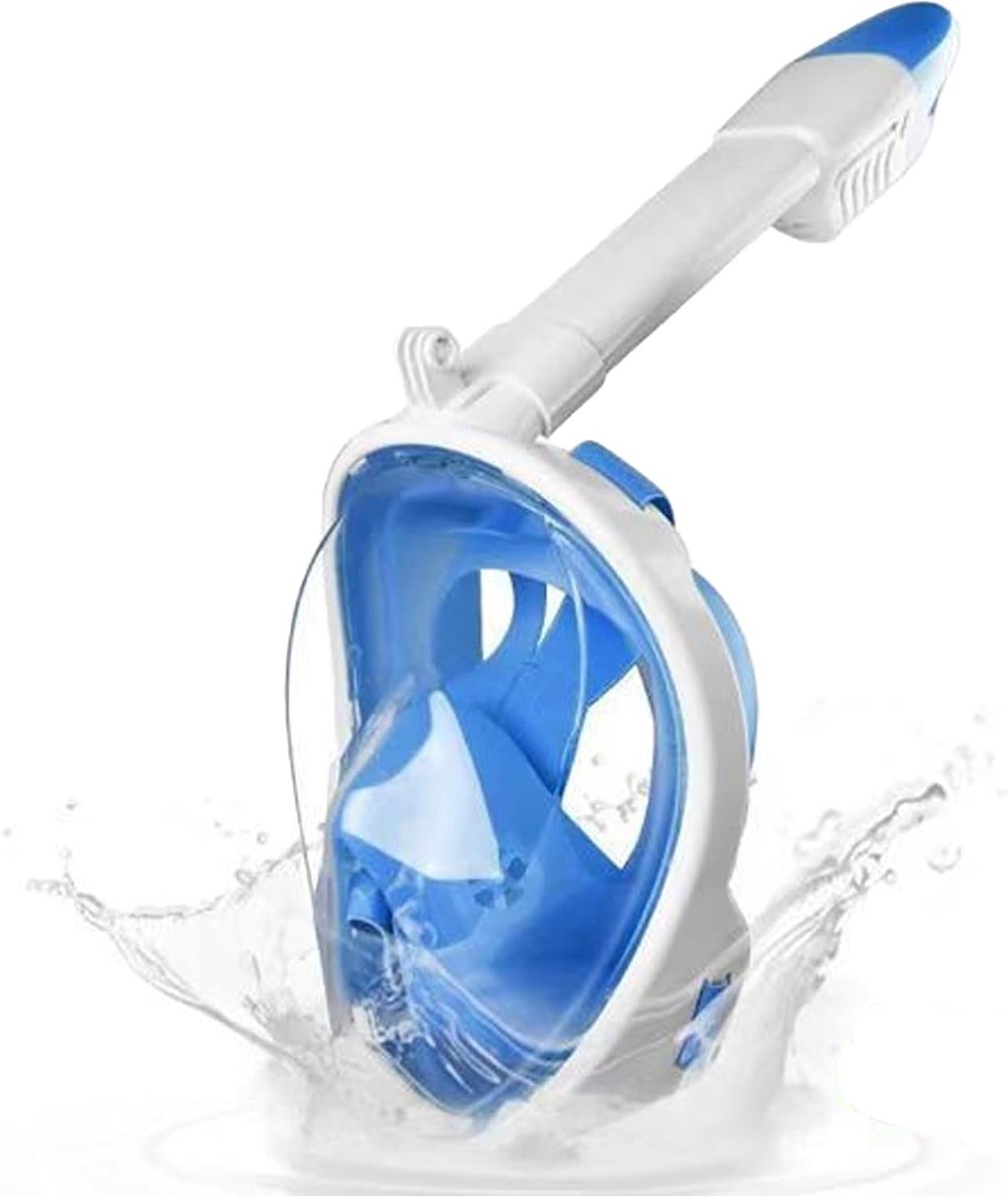 Droog Duikmasker, Duikmasker voor het hele Gezicht, CO2 Veiligheidssnorkelset met Cameraclip, Ervaar een Nieuwe Manier van Snorkelen