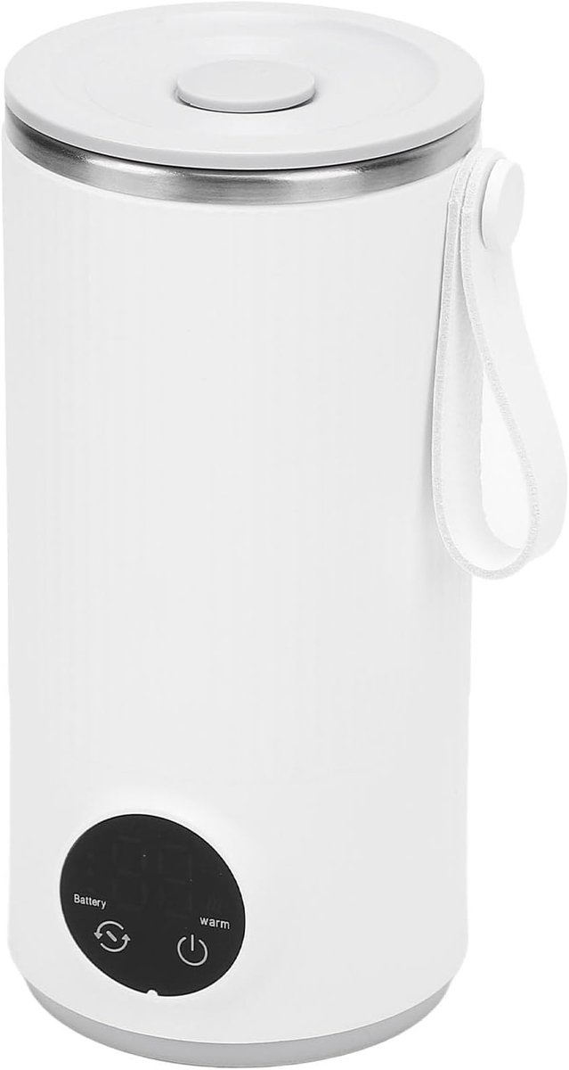 Waterkoker Reizen Waterkoker Draadloze 6000 mah Oplaadbare 400 ML 55 °C Rvs Reizen Hot Water Boiler voor Melk